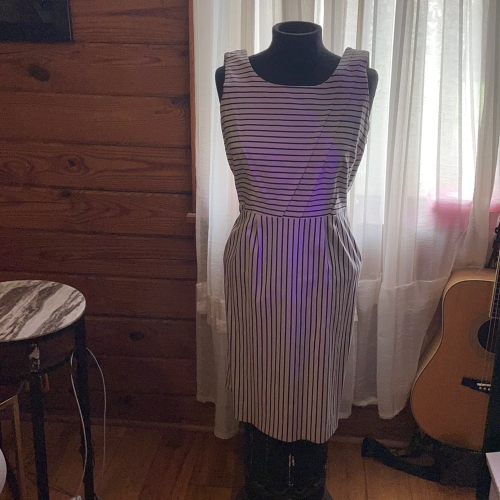 The Limited striped dress